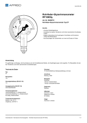 AFRISO_ROHRFEDER-GLYZERINMANOMETER-RF100GLY-ROHRFEDER-GLYZERINMANOMETER-TYP-D7_85206701_DEU_CHE.PDF