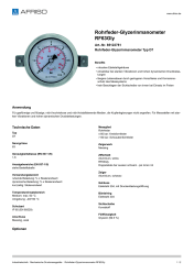 AFRISO_ROHRFEDER-GLYZERINMANOMETER-RF63GLY-ROHRFEDER-GLYZERINMANOMETER-TYP-D7_85122751_DEU_CHE.PDF