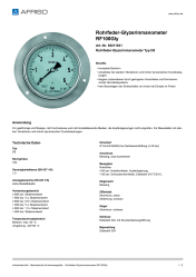 AFRISO_ROHRFEDER-GLYZERINMANOMETER-RF100GLY-ROHRFEDER-GLYZERINMANOMETER-TYP-D8_85211831_DEU_CHE.PDF