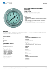 AFRISO_ROHRFEDER-GLYZERINMANOMETER-RF100GLY-ROHRFEDER-GLYZERINMANOMETER-TYP-D8_85201831_DEU_CHE.PDF