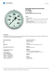 AFRISO_ROHRFEDER-GLYZERINMANOMETER-RF160GLY-ROHRFEDER-GLYZERINMANOMETER-TYP-D8_85265811_DEU_CHE.PDF