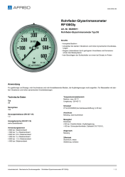 AFRISO_ROHRFEDER-GLYZERINMANOMETER-RF100GLY-ROHRFEDER-GLYZERINMANOMETER-TYP-D8_85205811_DEU_CHE.PDF