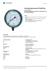 AFRISO_ROHRFEDER-MANOMETER-RF100KTGLY-ROHRFEDER-STANDARDMANOMETER-FUER-DIE-KAELTETECHNI_85231701_DEU_CHE.PDF