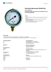 AFRISO_ROHRFEDER-MANOMETER-RF63KTGLY-ROHRFEDER-STANDARDMANOMETER-FUER-DIE-KAELTETECHNIK_85132701_DEU_CHE.PDF