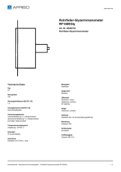 AFRISO_ROHRFEDER-GLYZERINMANOMETER-RF100EGLY-ROHRFEDER-GLYZERINMANOMETER_85202732_DEU_CHE.PDF