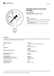 AFRISO_ROHRFEDER-GLYZERINMANOMETER-RF100GLY-ROHRFEDER-GLYZERINMANOMETER-TYP-D7_85314751_DEU_CHE.PDF