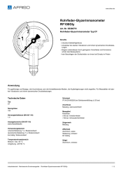 AFRISO_ROHRFEDER-GLYZERINMANOMETER-RF100GLY-ROHRFEDER-GLYZERINMANOMETER-TYP-D7_85306751_DEU_CHE.PDF