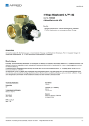 AFRISO_4-WEGE-MISCHVENTIL-ARV-485-4-WEGE-MISCHVENTILE-ARV_1348520_DEU_CHE.PDF