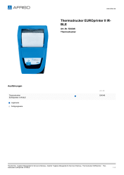AFRISO_THERMODRUCKER-EUROPRINTER-II-IR-BLE-THERMODRUCKER_524346_DEU_CHE.PDF