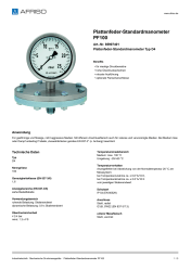 AFRISO_PLATTENFEDER-STANDARDMANOMETER-PF100-PLATTENFEDER-STANDARDMANOMETER-TYP-D4_85907401_DEU_CHE.PDF