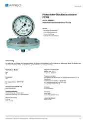 AFRISO_PLATTENFEDER-STANDARDMANOMETER-PF100-PLATTENFEDER-STANDARDMANOMETER-TYP-D4_85903401_DEU_CHE.PDF
