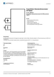 AFRISO_KAPSELFEDER-STANDARDMANOMETER-KP160DIF-KAPSELFEDER-STANDARDMANOMETER-FUER-DIFFER_35622411_DEU_CHE.PDF