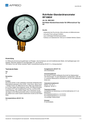 AFRISO_ROHRFEDER-STANDARDMANOMETER-RF100DIF-ROHRFEDER-STANDARDMANOMETER-FUER-DIFFERENZD_85613201_DEU_CHE.PDF