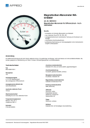 AFRISO_MAGNETKOLBEN-MANOMETER-MAG100DIF-MAGNETKOLBEN-MANOMETER-FUER-DIFFERENZDRUCK---HO_88018312_DEU_CHE.PDF