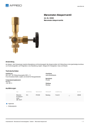 AFRISO_MANOMETER-ABSPERRVENTIL-MANOMETER-ABSPERRVENTILE_63049_DEU_CHE.PDF