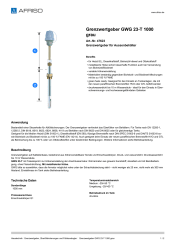 AFRISO_GRENZWERTGEBER-GWG-23-T-1000-GRAU-GRENZWERTGEBER-FUER-AUSSENBEHAELTER_47623_DEU_CHE.PDF