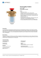 AFRISO_EINSTRANGFILTER-R-500-SI-EINSTRANGFILTER-FUER-HEIZOEL_20281_DEU_CHE.PDF