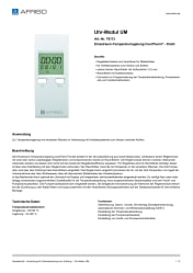 AFRISO_UHR-MODUL-UM-EINZELRAUM-TEMPERATURREGELUNG-COSITHERM----DRAHT_78113_DEU_CHE.PDF