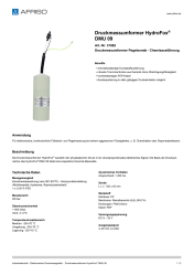 AFRISO_DRUCKMESSUMFORMER-HYDROFOX--DMU-09-DRUCKMESSUMFORMER-PEGELSONDE---CHEMIEAUSFUEHR_31582_DEU_CHE.PDF