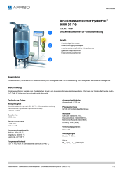 AFRISO_DRUCKMESSUMFORMER-HYDROFOX--DMU-07-FG-DRUCKMESSUMFORMER-FUER-FUELLSTANDMESSUNG_31808_DEU_CHE.PDF