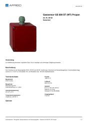 AFRISO_GASSENSOR-GS-500-ST--WT--PROPAN-GASSENSOR_69120_DEU_CHE.PDF