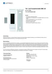 AFRISO_TUER--UND-FENSTERKONTAKT-AMC-20-TUER--UND-FENSTERKONTAKT_61254_DEU_CHE.PDF