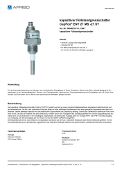 AFRISO_KAPAZITIVER-FUELLSTANDGRENZSCHALTER-CAPFOX--ENT-21-MS--21-ST-KAPAZITIVER-FUELLST_5656021ST-L-1B01_DEU_CHE.PDF