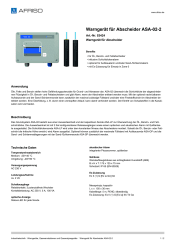 AFRISO_WARNGERAET-FUER-ABSCHEIDER-ASA-02-2-WARNGERAET-FUER-ABSCHEIDER_53424_DEU_CHE.PDF