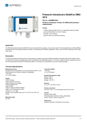 AFRISO_DATA-SHEET_PRESSURE-TRANSDUCERS_DELTAFOX-DMU-20-D_33409R010541_ENG_GBR.PDF