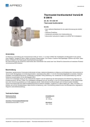 AFRISO_DATENBLATT_THERMOSTAT-VENTILUNTERTEIL_VARIOQ-M_E-DN15_181-220-101_DEU_CHE.PDF