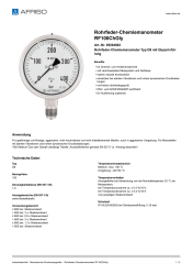 AFRISO_DATENBLATT_ROHRFEDER-CHEMIEMANOMETER_RF100CHGLY_85204802_DEU_CHE.PDF
