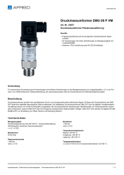 AFRISO_DATENBLATT_DRUCKMESSUMFORMER_DMU-05-P-VM_33027_DEU_CHE.PDF