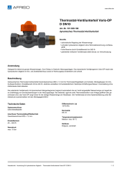 AFRISO_DATENBLATT_THERMOSTAT-VENTILUNTERTEIL_VARIO-DP_D-DN10_161-060-100_DEU_CHE.PDF