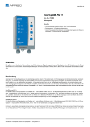 AFRISO_DATENBLATT_ALARMGERAET_AG-11_67030_DEU_CHE.PDF