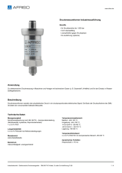 AFRISO_DATENBLATT_DRUCKMESSUMFORMER-INDUSTRIEAUSFUEHRUNG_DMU30-PVC-KABEL--2-LEITER-EX-AUSFUEHRUNG-G1-2B_P62557_DEU_DEU.PDF