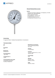 AFRISO_DATENBLATT_BIMETALL-EDELSTAHLTHERMOMETER_BITH-100-E-D302_P11609_DEU_CHE.PDF