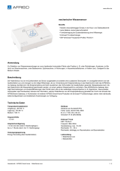 AFRISO_DATENBLATT_MECHANISCHER-WASSERSENSOR_WATERSENSOR-ECO_P32852_DEU_CHE.PDF