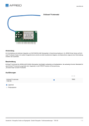 AFRISO_DATENBLATT_ENOCEAN-FUNKMODUL_TCM-320_P32147_DEU_CHE.PDF
