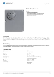 AFRISO_DATENBLATT_GEHAEUSE-DOPPELTHERMOSTAT_GDT-TTCA_P55026_DEU_CHE.PDF