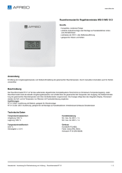 AFRISO_DATENBLATT_RAUMTHERMOSTAT-FUER-REGELKLEMMLEISTE-WB-01-WB-10-D_RAUMTHERMOSTAT-RT-01_P60129_DEU_CHE.PDF