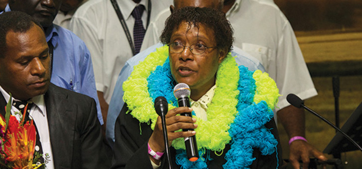 First Female Minister Commissioned in PNGUM