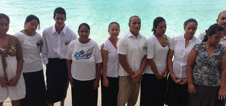 Rare Camp Meeting on Remote Island