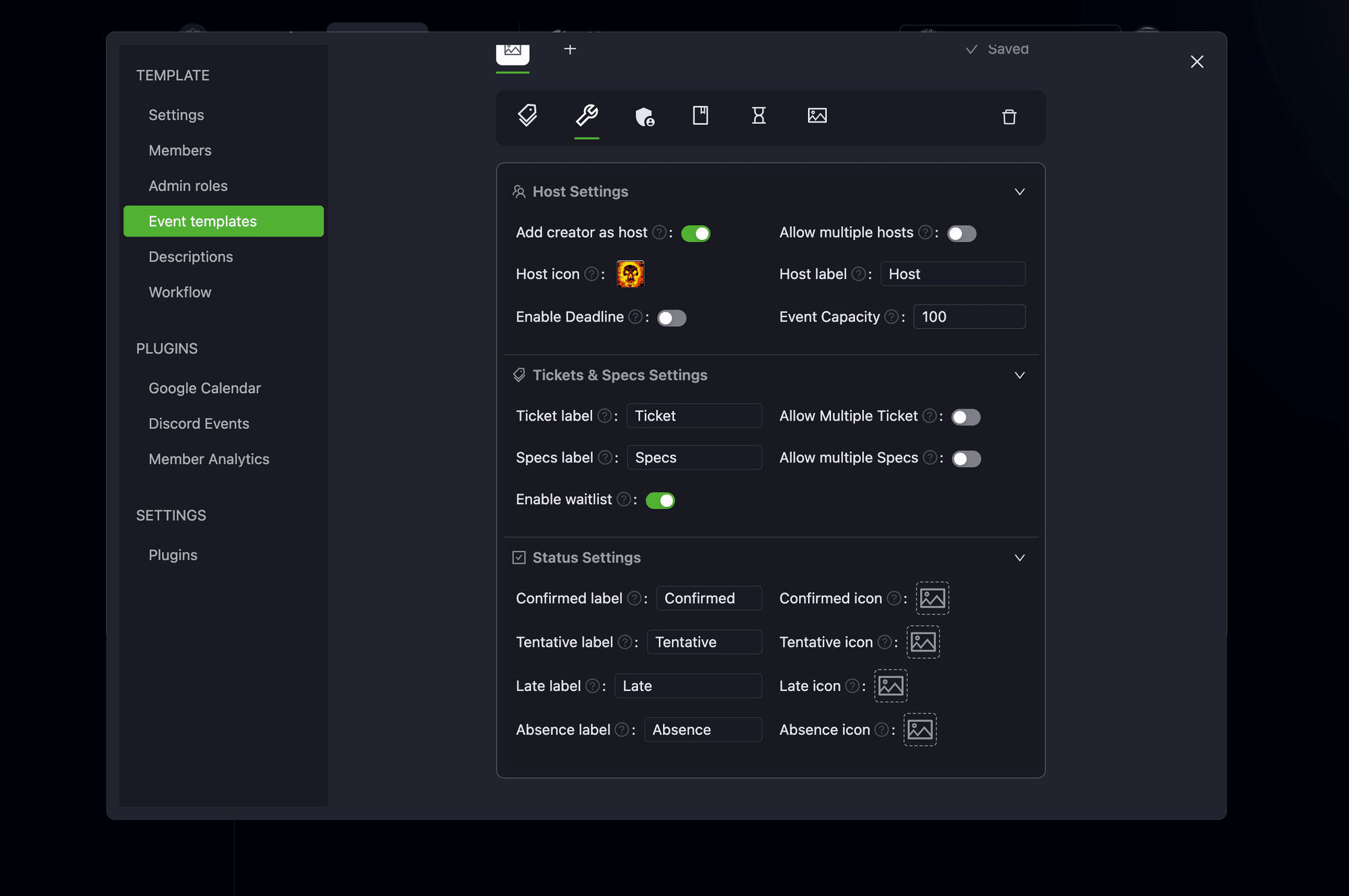 Signup deadline, waitlist, form