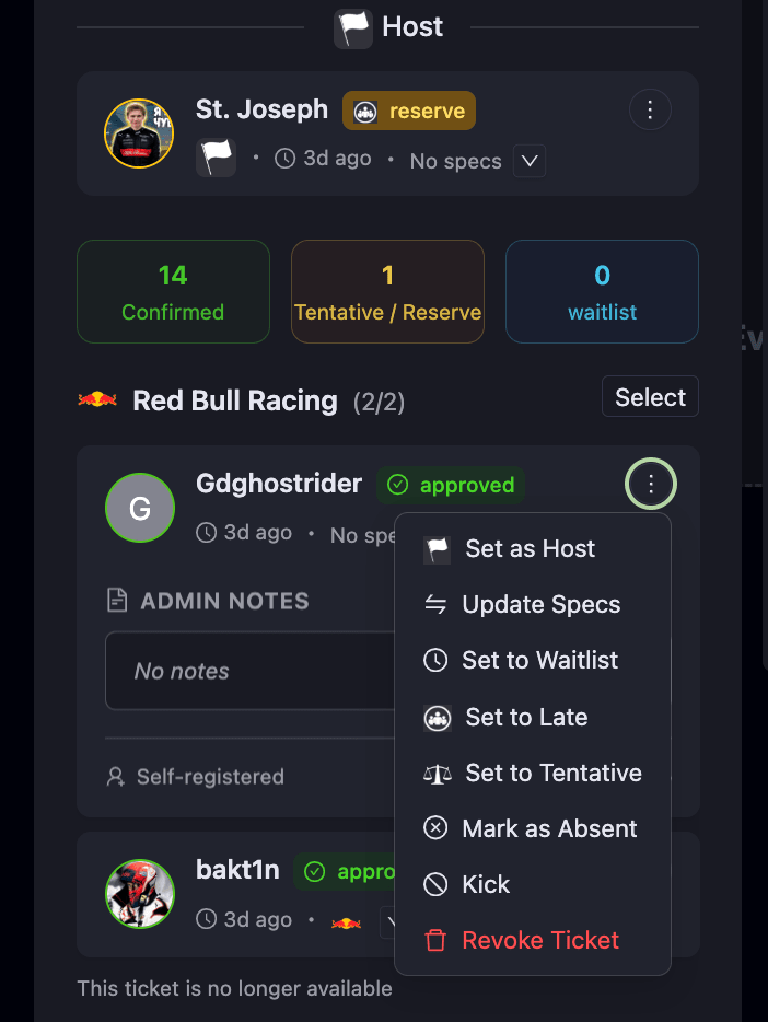 Proper guest management
