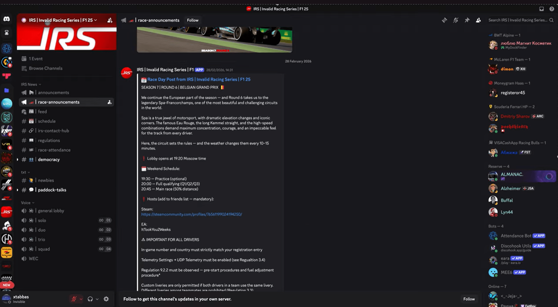 Event Creation & Posting