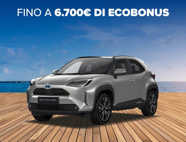 Banner Autotorino Toyota Yaris Cross con ecobonus