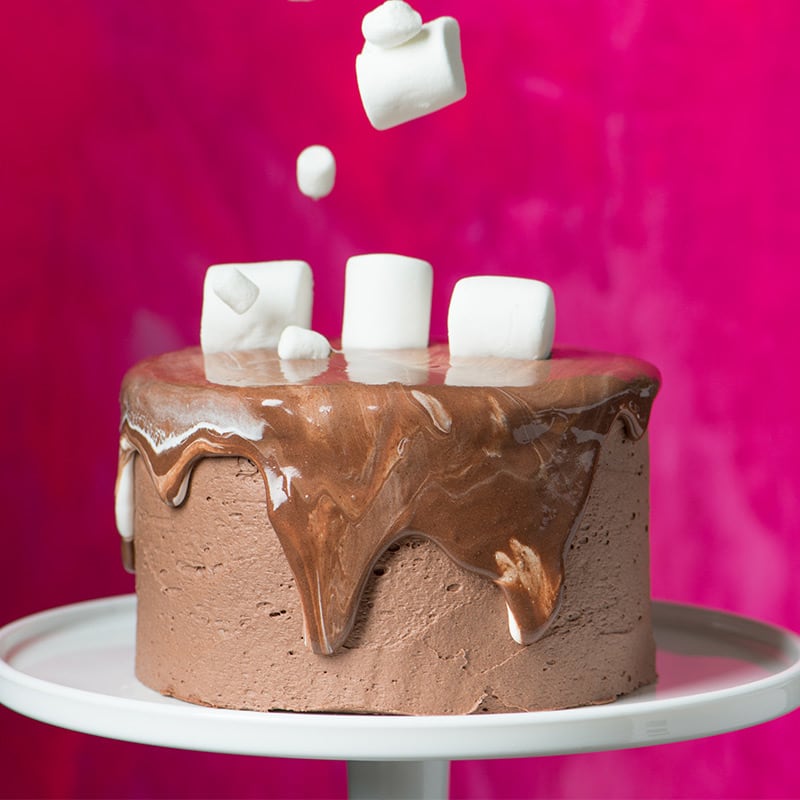 Hot Cocoa Cake And Icing Recipe Baked By Melissa
