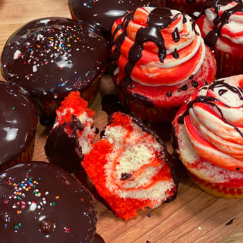 Melissa Ben-Ishay's Candy Cane Cupcake Recipe Melissa Ben-Ishay's Candy Cane Cupcake Recipe