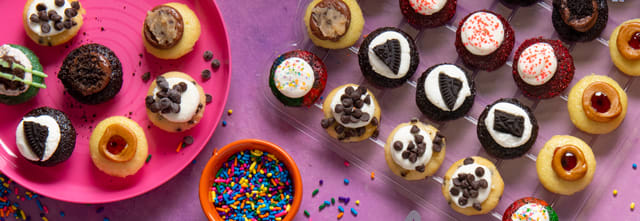 Bite-Size Mini Cupcakes - Best Sellers
