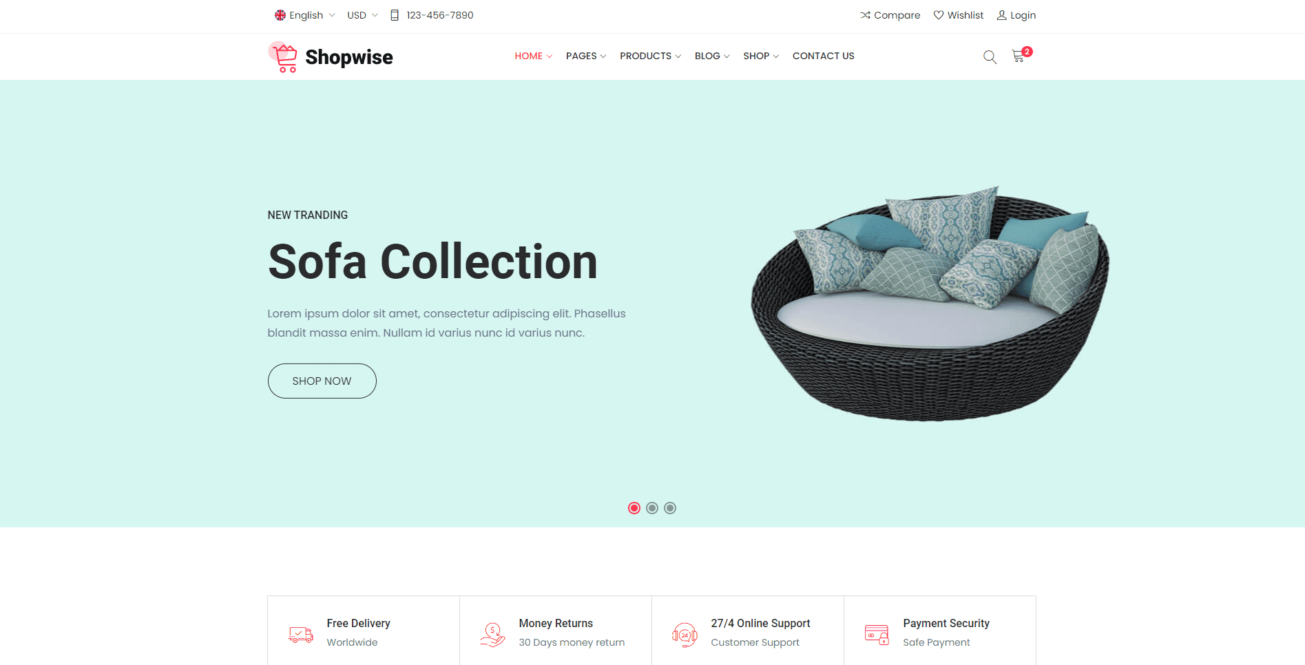 Shopwise - eCommerce Multipurpose Bootstrap 5 HTML Template